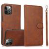 For iPhone 16 Pro Case Magnetic Detachable 2-in-1 Wallet Stand PU Leather Phone Cover