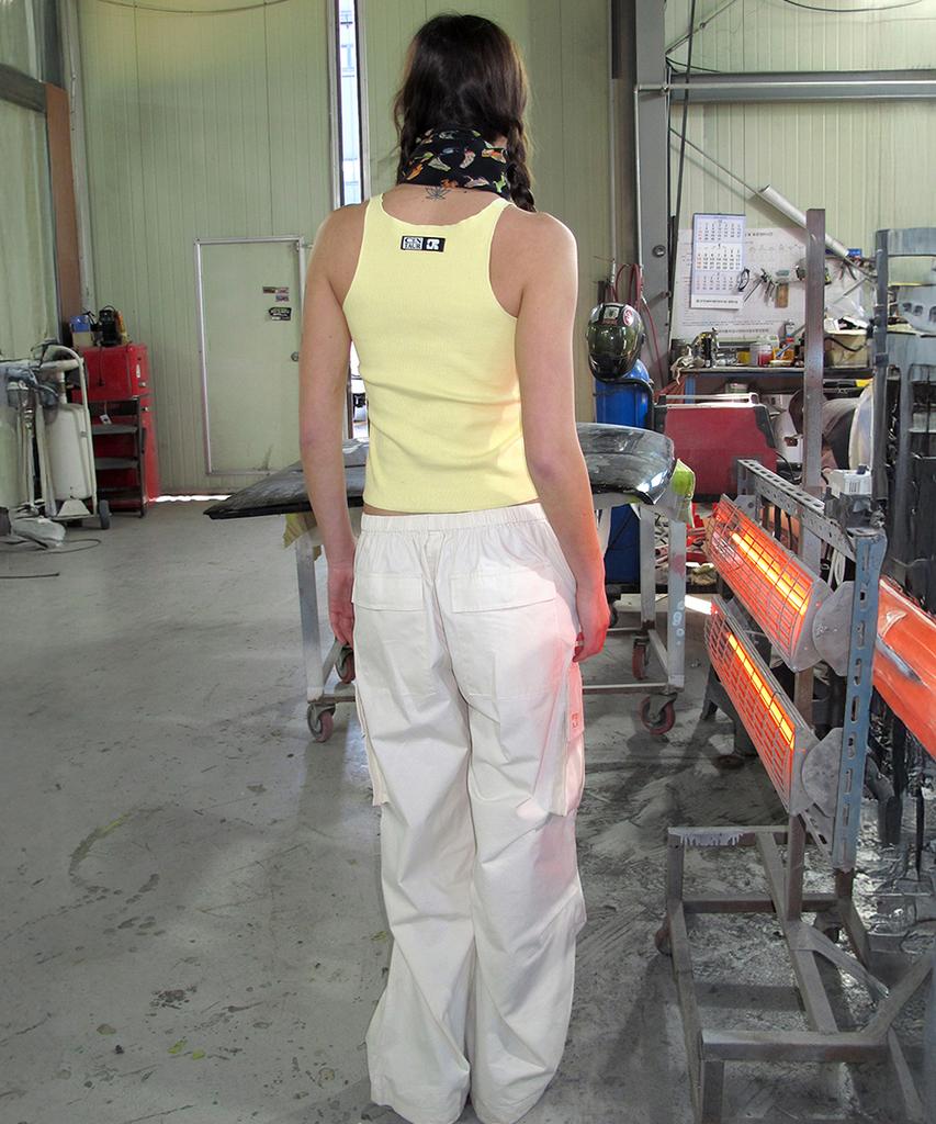 CENTAUR.KR Standard Solid Tank Top_Yellow