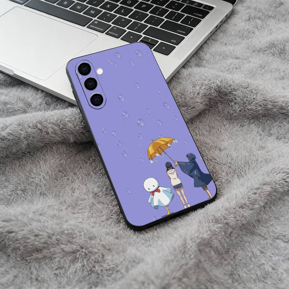 W-W-Y-Weathering- With- You Phone Case For Samsung Galaxy A73,A71 A72,A70,A53,A52,A51,Soft Silicone Black Cover