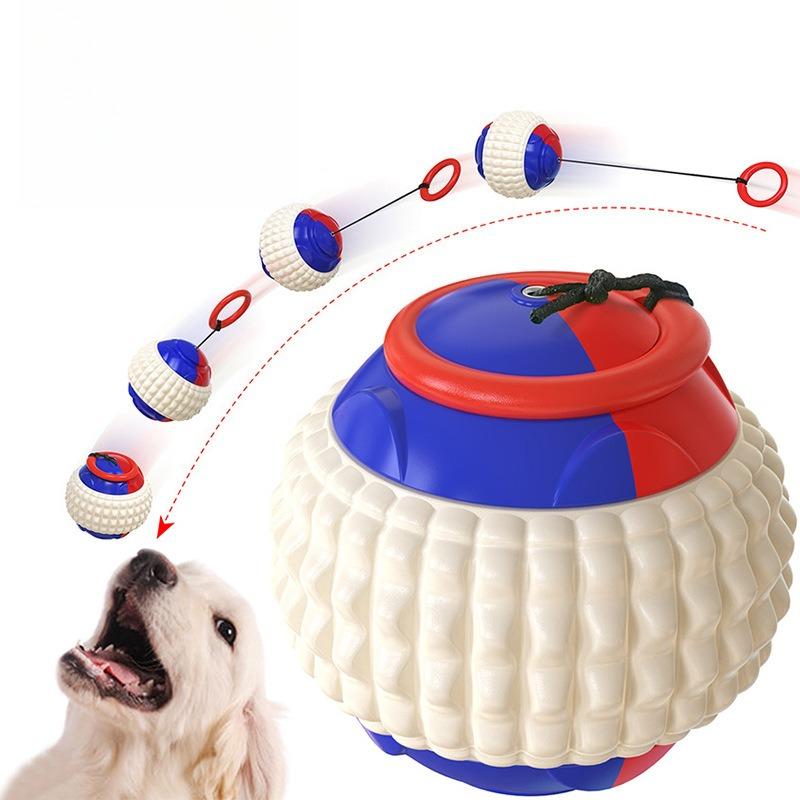 Новая популярная игрушка для собак, тренировка на улице, мяч для бросания рукой, молярный мяч