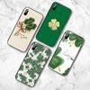 Lucky Clover Phone Case For Huawei G7 G8 P7 P8 P9 P10 P20 P30 Lite Mini Pro P Smart Plus Cove Fundas