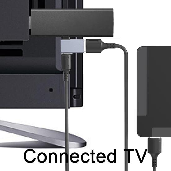 Адаптер Micro USB к USB с угловым удлинителем 90 градусов, с функцией OTG и портом внешнего питания, стабильный ток, адаптер питания