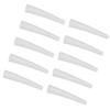 10pcs Tweezers Protective Covers AntiDust NonSlip Eyelashes Grafting Tweezer Tip Cover