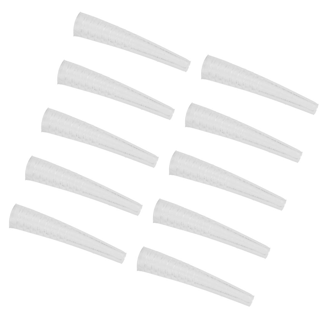 10pcs Tweezers Protective Covers AntiDust NonSlip Eyelashes Grafting Tweezer Tip Cover