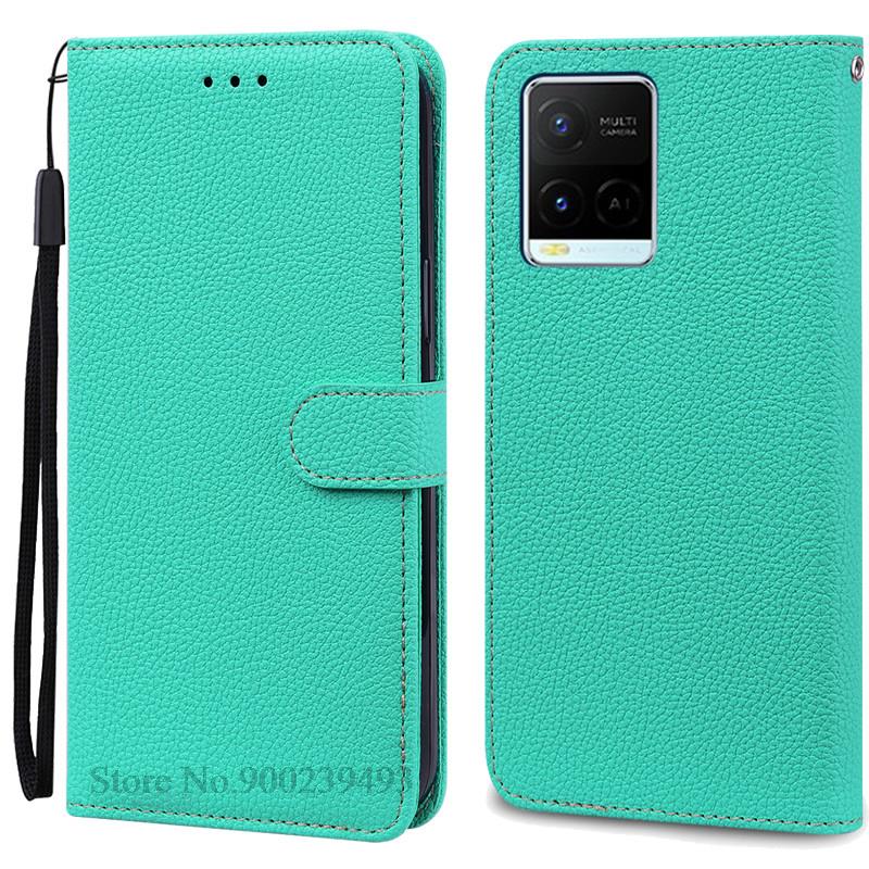 For Vivo Y21 2021 Y21S Case Wallet Flip Case For Vivo Y33S Y33T Y32 Y21T Y21E Y21A Y21G VivoY21 Silicone Cover Coque Fundas Etui