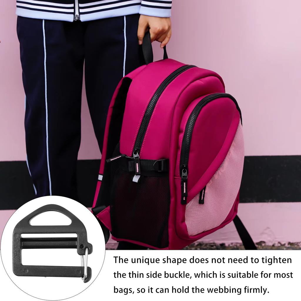 Зажим для ремня с крючком 25 мм, 1-дюймовый ремень, пряжка с открытым замком, соединительная застежка, скользящая пряжка, сменный слайдер для лестницы