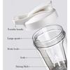 Electric Protein Shaker Cup, Tritan - BPA Free, USB Rechargeable Protein Shake Blender, Portable Blender, Automatic Blender
