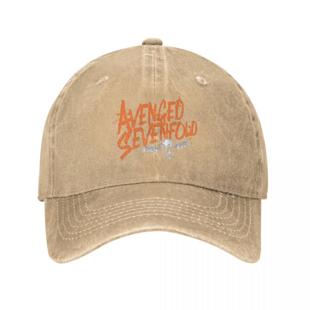 Vintage Avenged Sevenfold Baseball Caps Unisex Distressed Washed Snapback Hat Outdoor Golf Unstructured Soft Caps Hat