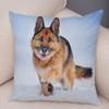 Домашнее животное овчарка декоративная наволочка для офиса гостиная автомобиль украшения дома наволочка