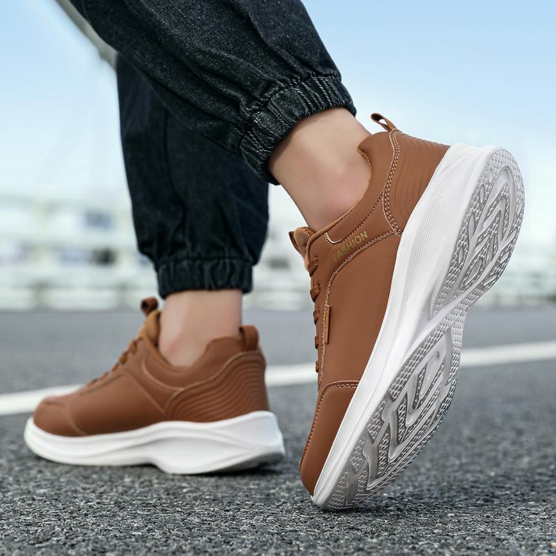 Мужские кроссовки для бега, дышащие мужские спортивные кроссовки, удобная повседневная прогулочная обувь на шнуровке, спортивная тренировочная обувь