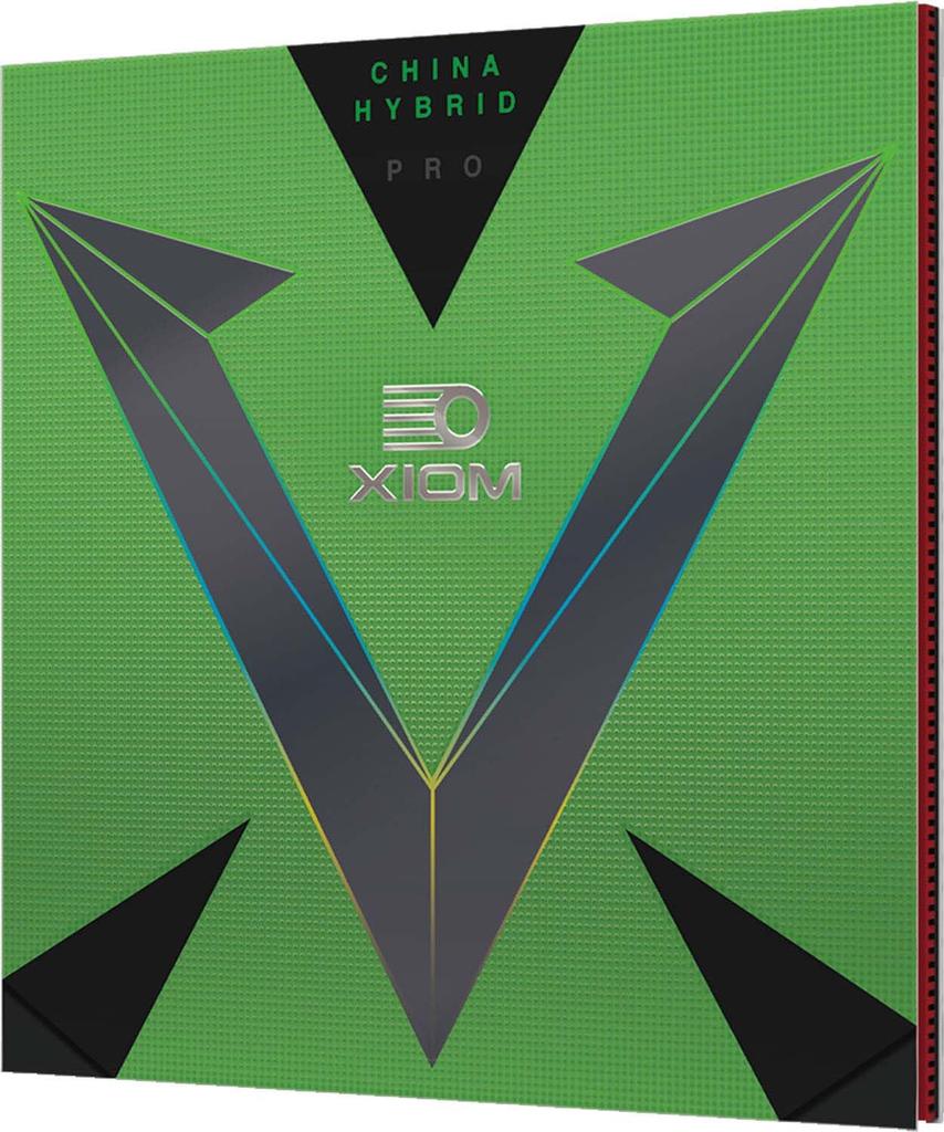 XIOM Table Tennis Rubber Vega Pro Hybrid Red MAX 10711 (RD)