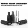 Кронштейн для фары крыла мотоцикла, светодиодная фара, опорное основание для противотуманных фар M8/M6, внешняя модификация, кронштейн из алюминиевого сплава