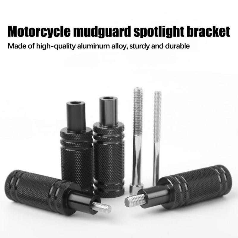 Кронштейн для фары крыла мотоцикла, светодиодная фара, опорное основание для противотуманных фар M8/M6, внешняя модификация, кронштейн из алюминиевого сплава