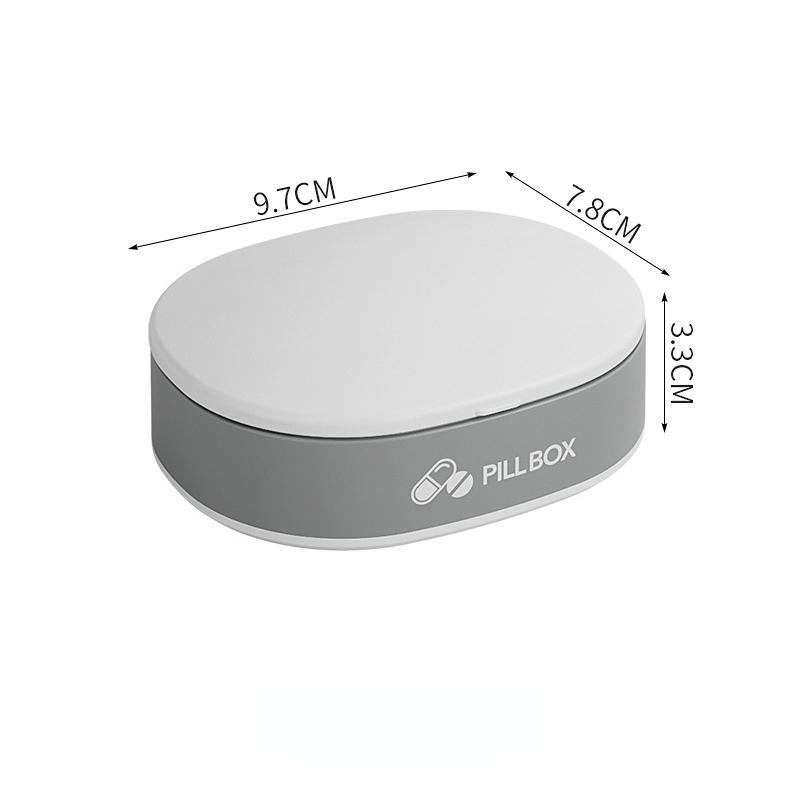 6 сеток, чехол для таблеток, органайзер для медицинских таблеток, капсула, пластиковый ящик для хранения, разделитель, еженедельная коробка для таблеток, YSL