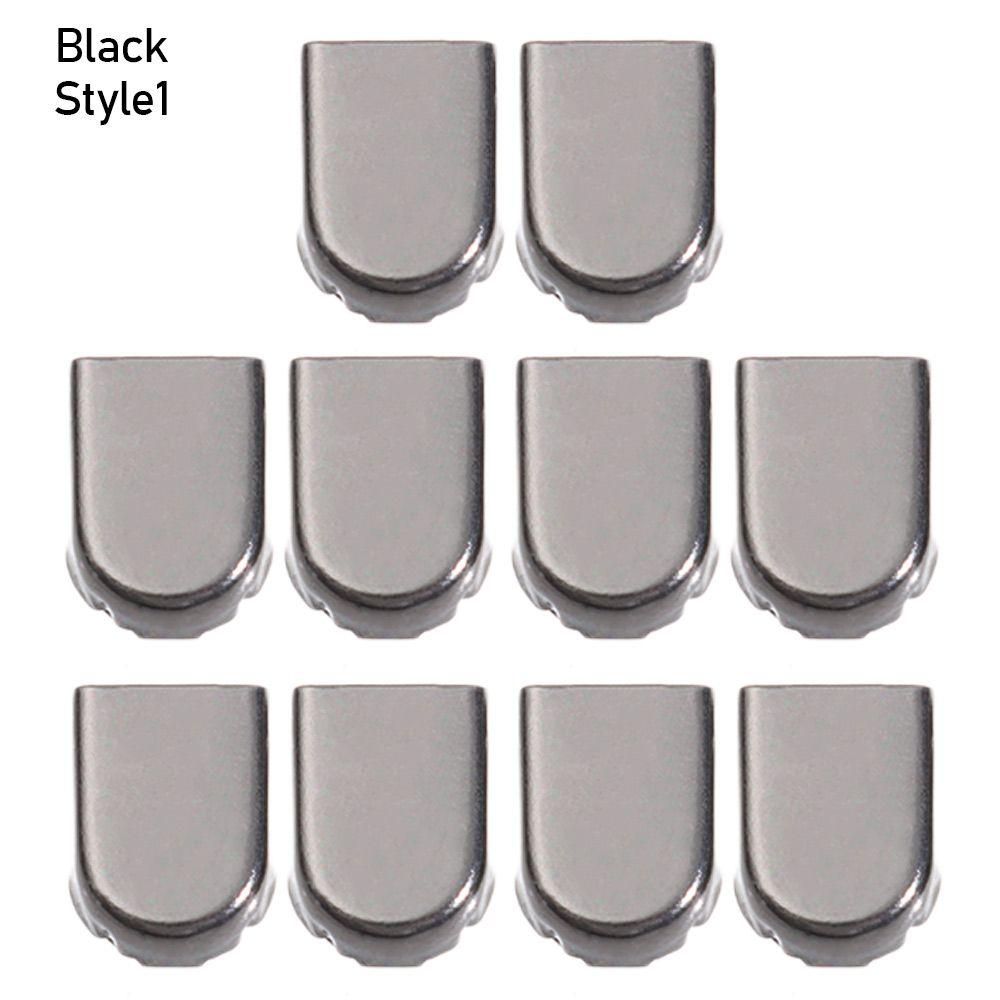 Shoe Decorations Lazy Shoelace Buckle Metal Lace Lock Shoelaces Accessories Shoelaces Tips Head