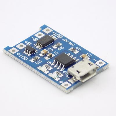 DC DC 5V 1A Micro USB 18650 Модуль зарядного устройства для литиевой батареи с модулем защиты Двойные функции TP4056