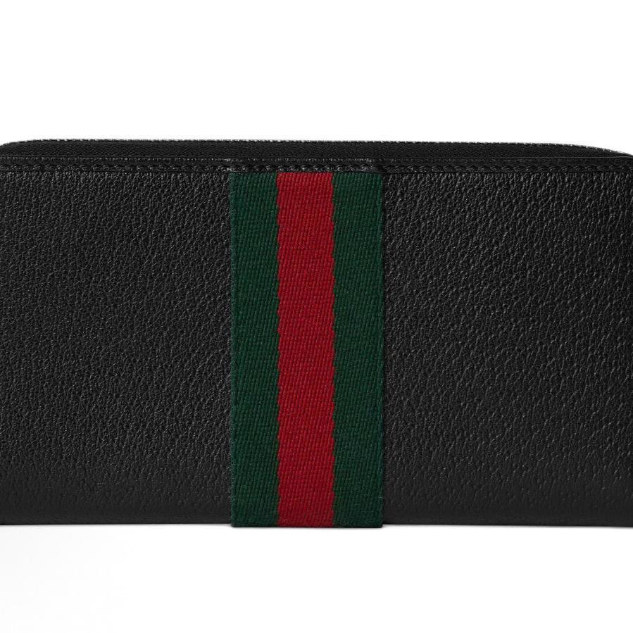 [Pre-Owned] Ophidia Zipper Leather Wallet - Excellent #1UYQKZY