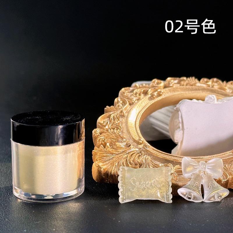 5 г/кор. Пудра для ногтей Aurora, жемчужный блеск для ногтей, эффект неоновой пыли, хромированный дизайн ногтей, Русалка, Радуга AB, цветная пудра, украшение