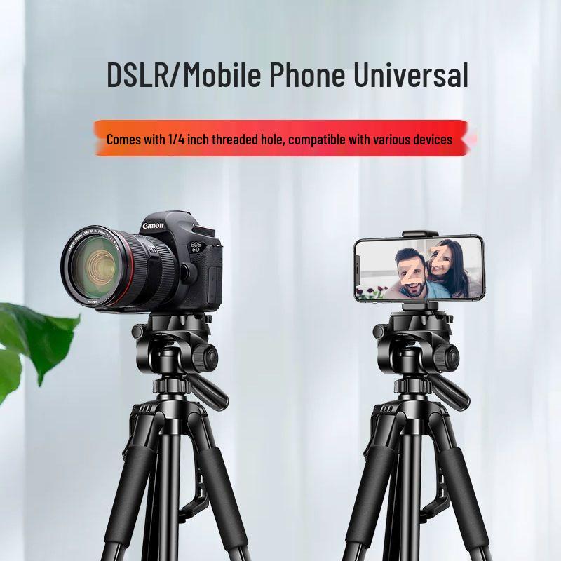 Универсальный штатив-подставка для DSLR/беззеркальных камер/телефонов для стабилизированной съемки на природе и видеозаписи