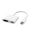 Кабель-адаптер 4K60Hz USB C 3.1 10 Гбит/с на 4K60Hz с быстрой зарядкой PD100W для ноутбука и телефона