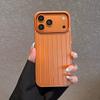 Роскошный чехол для телефона с текстурой полосатого багажа для IPhone 17 16 15 14 13 Pro Max, противоударный, титановый, глянцевый цвет, деловой чехол