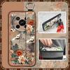 Fashion Elderly lady Phone Case For ZTE Blade V70 Max/Nubia V70 Max Phone Holder Lanyard Back Cover Soft case For Mom