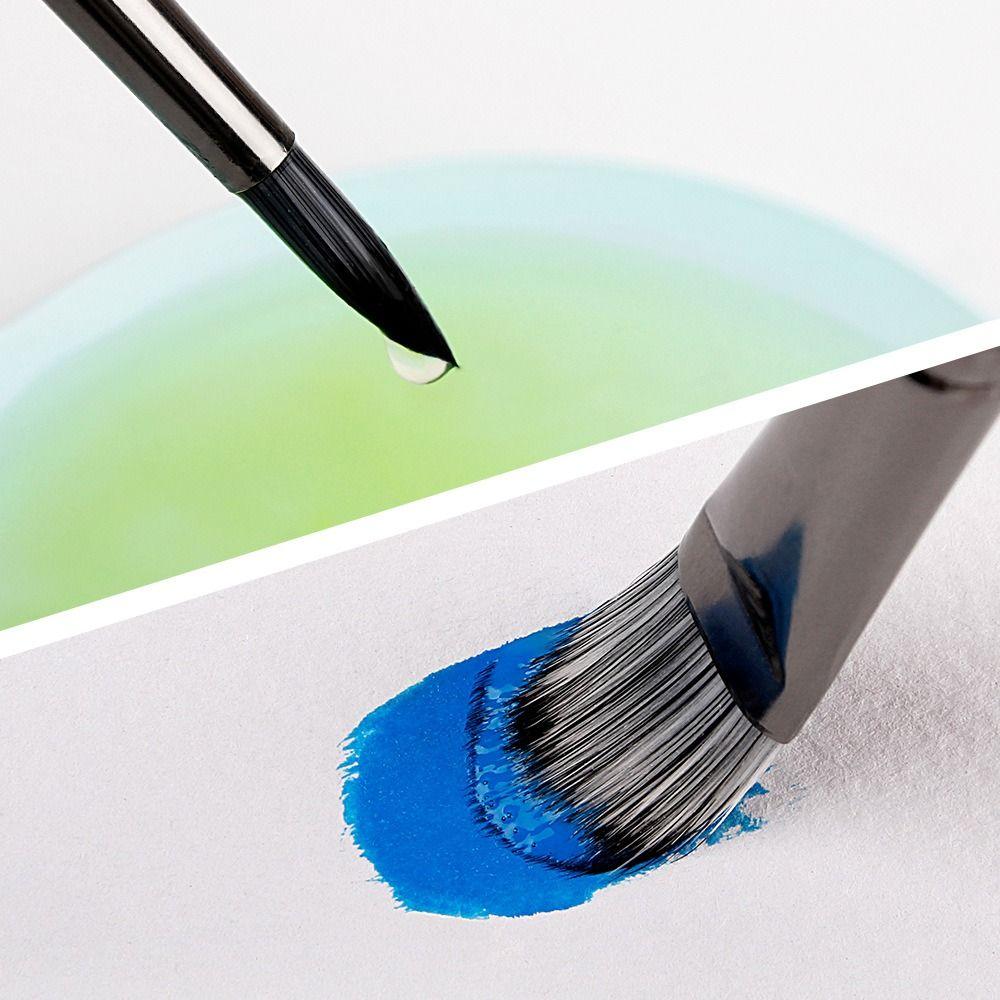 Practical Watercolor Brush Wooden Handle Acrylic Paint Brushes Acrylic and Oil Brushes  Art Brushes