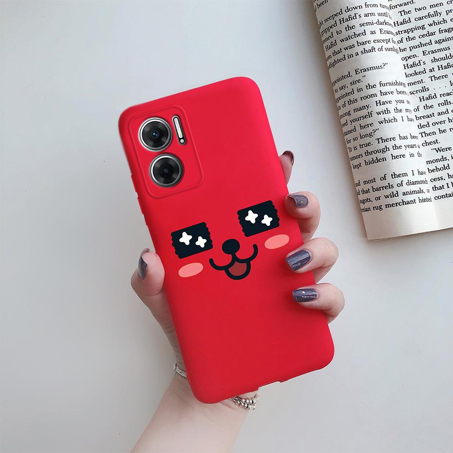 Чехол для Xiaomi Redmi 10 11 Prime Plus 5G 2022 Модный Защитный Чехол с Рисунком Сердца на Задней Панели для Xiaomi Redmi Note 11E Note11E Чехлы