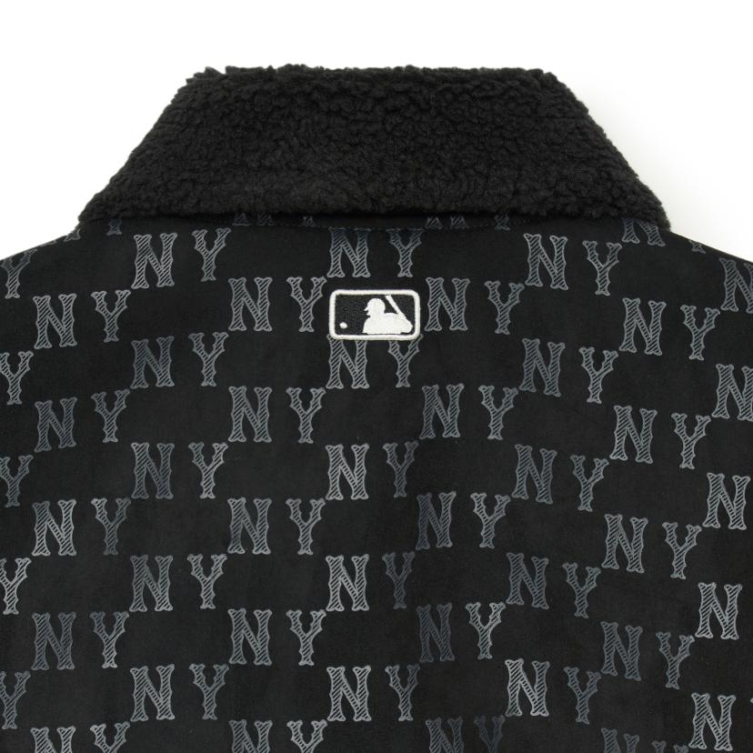 New MLB Jackets Unisex Black 3AJPM0334-50BKS