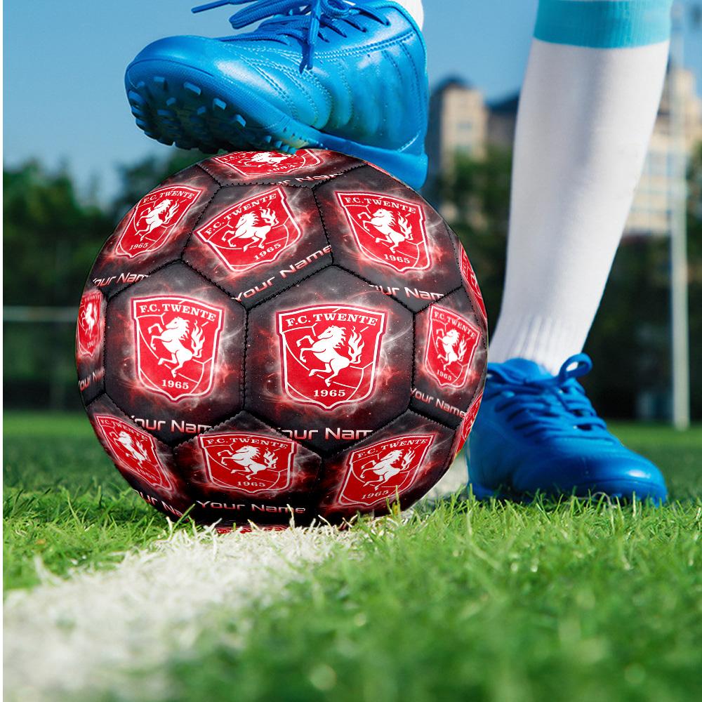 FC Twente Fashion Size 5 Football Wearproof Non‑Slip Soccer Ball For Sports Training Entertainment Use