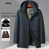Men's Winter Fleece Hooded Parka