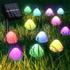 Solar LED Mushroom Lights Outdoor Garden Fairy Light Decoration String Lights For Backyard Lawn Party Yard Christmas Lamp