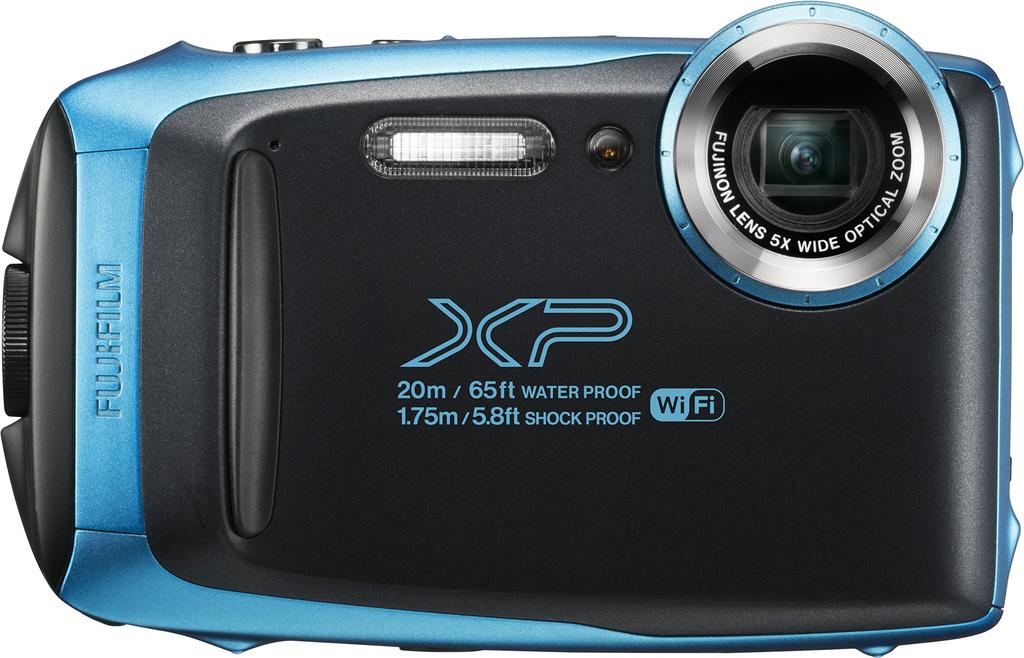 FUJIFILM Waterproof Camera XP130 Sky Blue FX-XP130SB