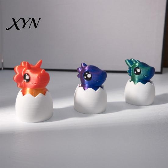 Dinosaur Egg Stress Reliever Fidget Clicker, 3D Printed Cute Keyboard Clicker Toy Toy, Relief for Office Desk Students Kids
