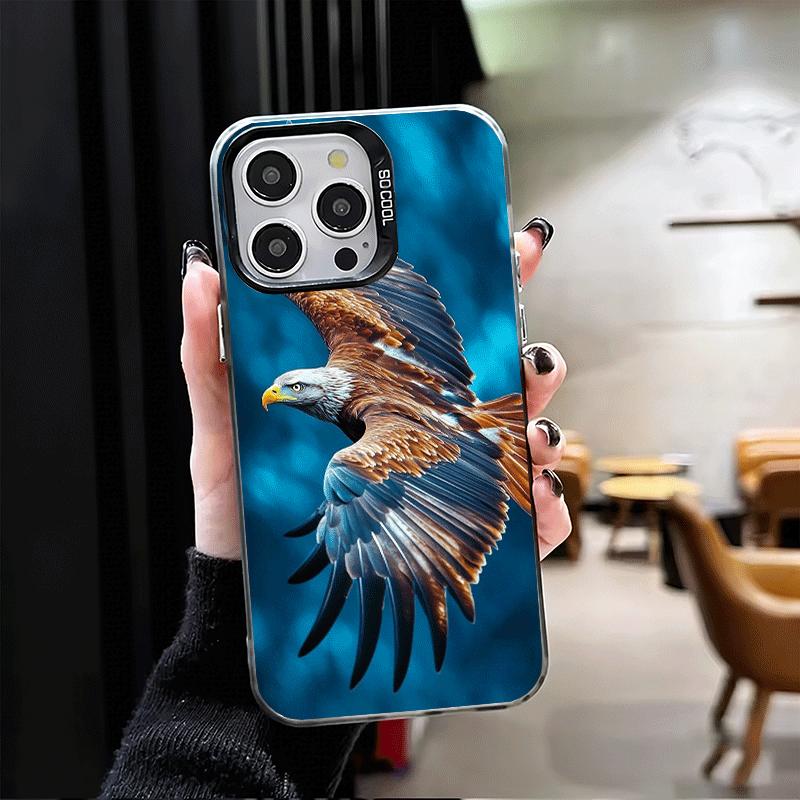 Bald Eagle Cool Shockproof Phone Case for iPhone 17 Air 16 16E 15 Pro Max 14 Plus 13 Mini 12 Back Cover Anti Fall Fundas