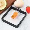 Кольцо для жарки яиц из нержавеющей стали, квадратная форма для блинов, кексов, омлетница, приспособление для жарки яиц, кухонные принадлежности