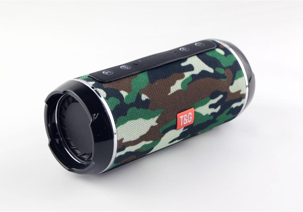 Портативная Bluetooth-колонка TG116 с высококачественным звуком, для игры в карты на открытом воздухе и FM-радио.