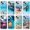 Applicable iPhone16 Sea Turtle Animal Phone Case Sea World Sea Turtle Phone Case