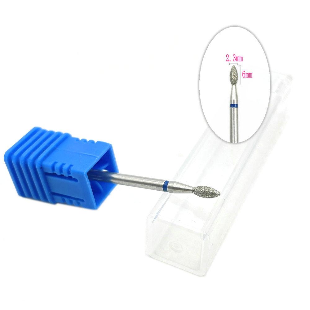 1 шт., алмазная дрель для ногтей, фреза для маникюра, вращающиеся насадки для очистки кутикулы, аксессуары, дрель для ногтей, полировщик, алмазные дрели для ногтей