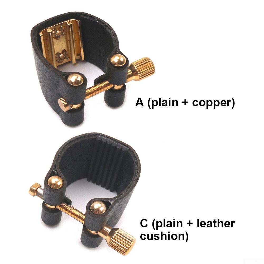Лигатуры для саксофона черные компактные лигатуры-застежки