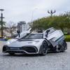 1:18 ONE sports car Alloy Car Model Diecast & Toy Metal Car Model Simulation Sound and Light Collection Toy Gift