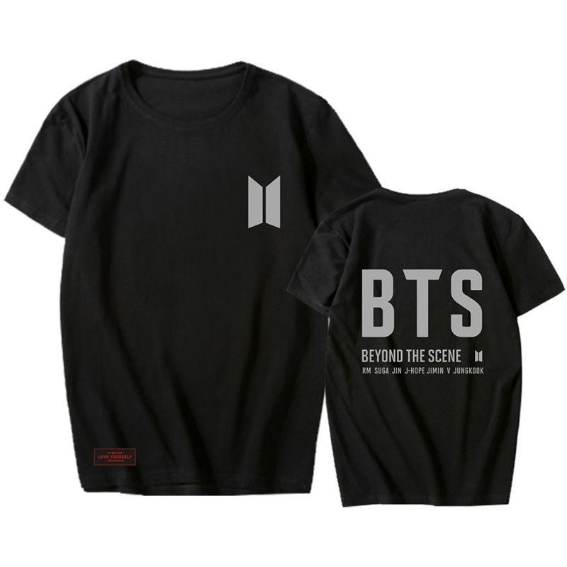 Tshirt Kpop Bts Love Speak Yourself Concert Tshirt Casual Tee Jk Rm Tops Jimin
