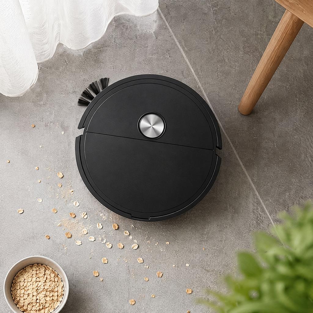 Xiaomi Robot Vacuum Cleaner Mini Robot Vacuum for Car Sweeping and Mopping Low Noise Intelligent Cleaning Robots for Car Living Room