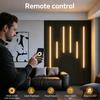 3000K-6500K CCT Диммируемая COB Светодиодная Лента Управление через Приложение Телефона Витрина Акустическая Стена Деревянная Панель Подсветка Задней Панели Телевизора Декоративная Лампа