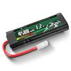 Rechargeable NiMH Battery 7.2V 4500mAh with Tamiya Connector – 6 Cells, Silicone Wire – Power for RC Models
