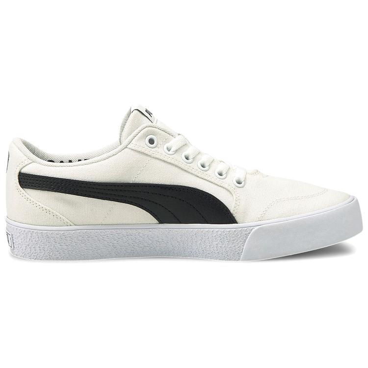 Puma C-Skate Vulc 'White Black' (Unisex) White / Black Skateboard Shoes 374901 02