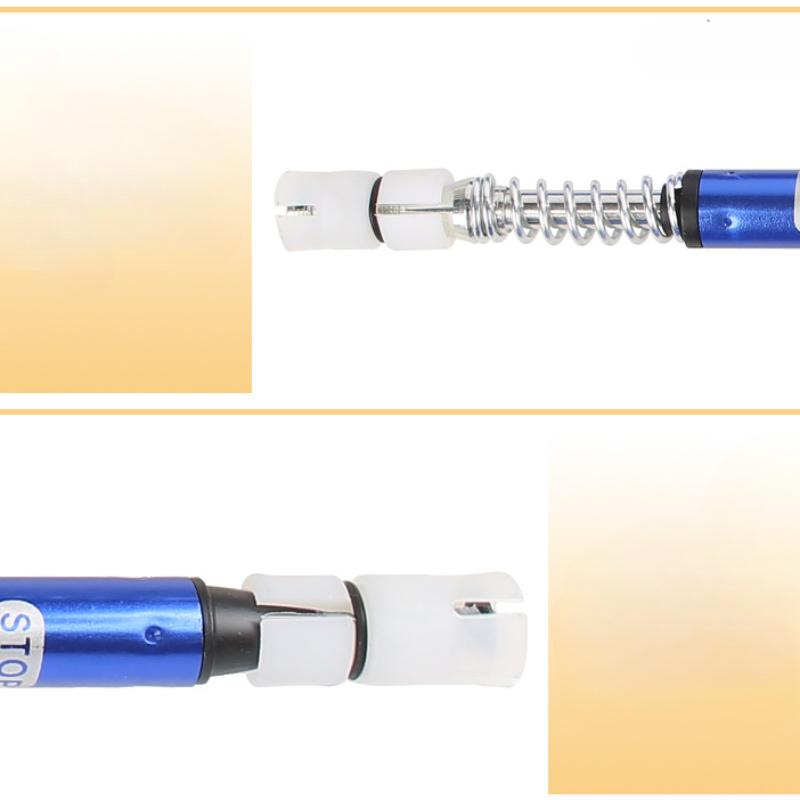 Четырехсекционная складная треккинговая палка с Т-образной ручкой, сверхлегкая телескопическая трость для путешествий на открытом воздухе из алюминиевого сплава