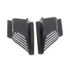 2Pcs Carbon Fiber Look Motorcycle Winglet Aerodynamic Wing Side Fairing Spoilers