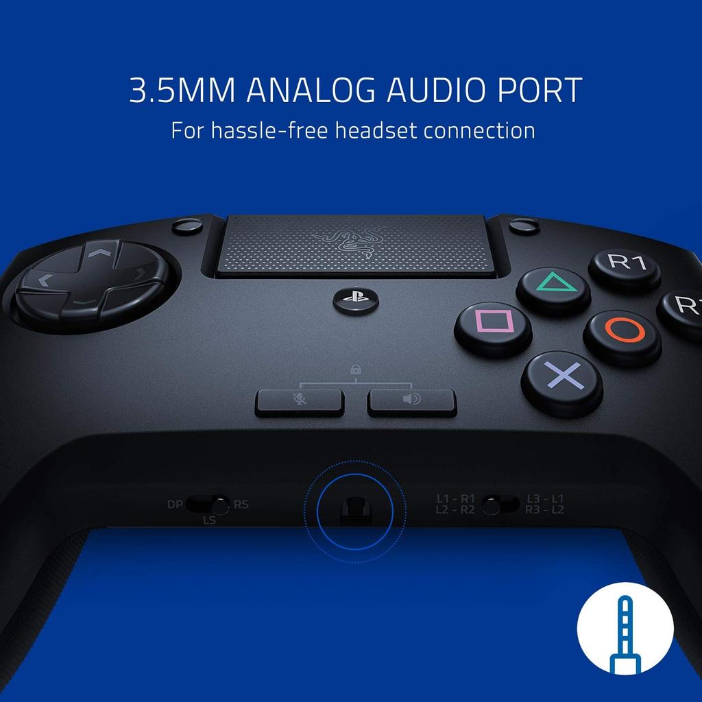 Контроллер Razer Raion Fightpad для PS4 для файтингов Akecon Design Совместимость с PS4 PS5 ПК Гарантия авторизованного дистрибьютора [Японский