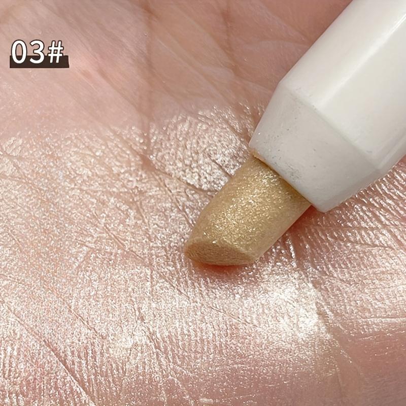 Pearlescent Matte Eyeshadow Stick White Eyeliner Lying Silkworm Highlighter Brightening Lasting Eye Makeup